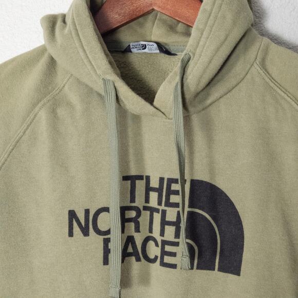 The North Face Women’s Logo Hoodie Olive Green Size M Outdoor Casual - Picture 3 of 7